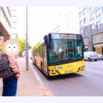 ベルリン市内を走るバス